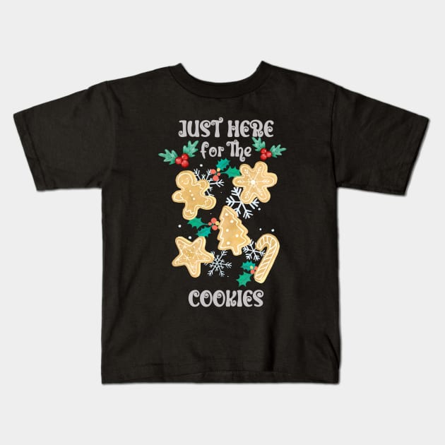 Christmas Cookies Kids T-Shirt by NICHE&NICHE
